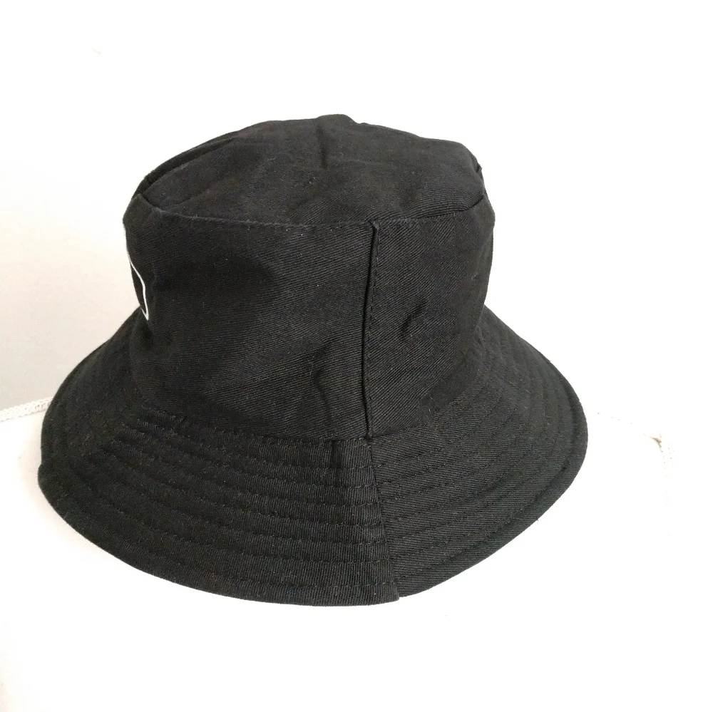 Cartoon Duck Bucket Hat Sun Hat Boys Girls Ages 10-16 Black